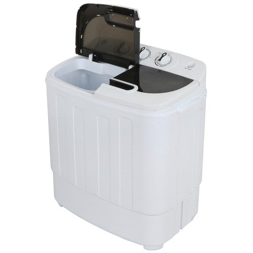 Segawe Compact Mini Twin Tub Washing Machine Portable 13lbs Laundry Washer and Dryer