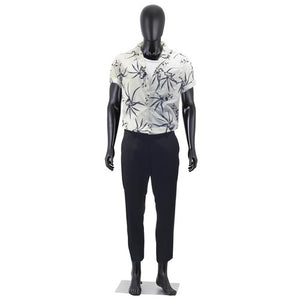 Segawe 73" Black Male Mannequin Full Body Maniquine Model Stand Adjustable Metal Base