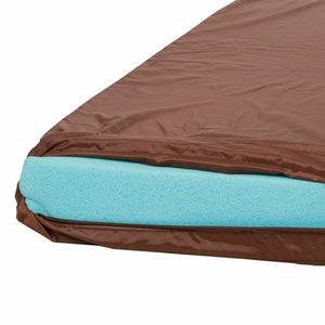Segawe Memory Foam Dog Bed Waterproof Case Washable Durable Denim Cover Blue