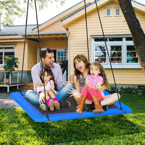Segawe Tree Swing Rectangular Swing Set for Kids and Adults Heavy Duty Support 600LBS