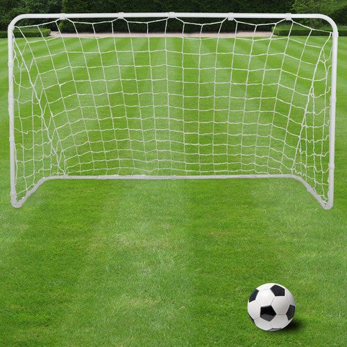 Segawe 6x4 FT Portable Youth Size Strong Steel Frame Soccer Goal Football Net Outdoor