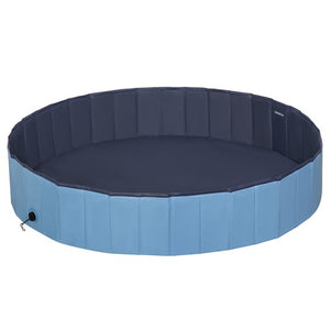 Segawe 63'' x 12'' Foldable Dog Pool Bathtub Collapsible Hard Plastic Pet Swimming Pool
