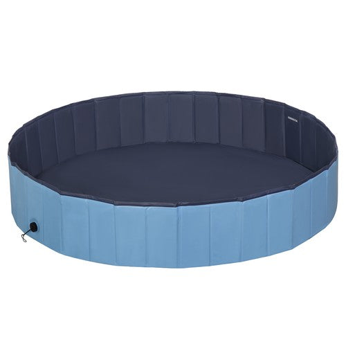 Segawe 63'' x 12'' Foldable Dog Pool Bathtub Collapsible Hard Plastic Pet Swimming Pool