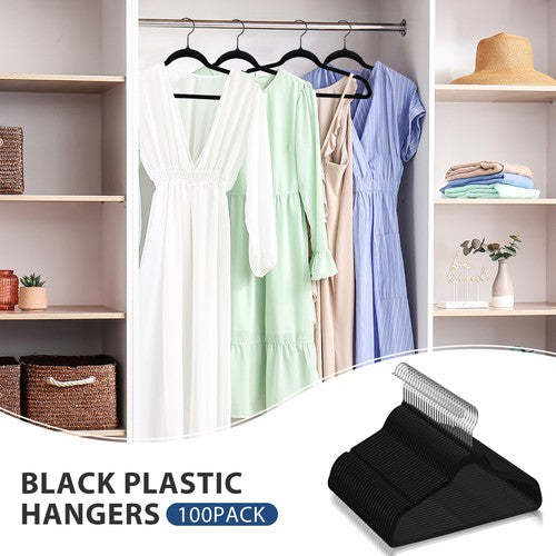Segawe Velvet Hangers 100 Pack Non-Slip Suit Hangers with 360¡ã Rotatable Hook for Pants