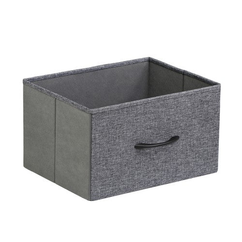 Segawe 6 Drawer Dresser Storage Tower with Fabric For Living Room Laundry Entryway Gray