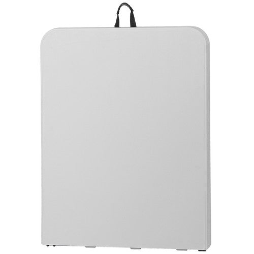 Segawe 6FT Plastic Folding Table Portable Picnic Party Table with Carrying Handle White