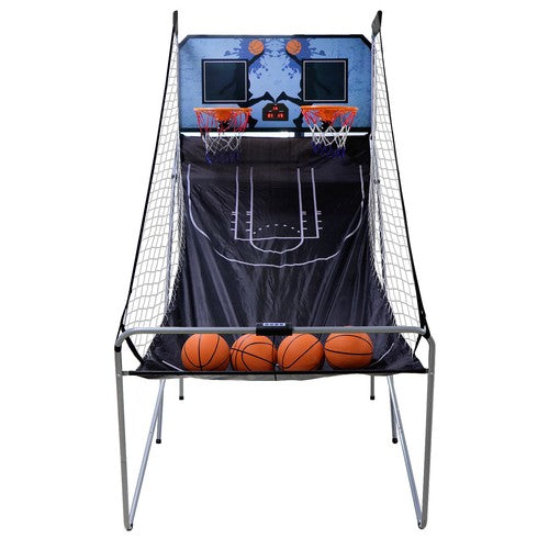 Segawe Foldable Indoor Basketball Arcade Game Double Shot 2 Player Electric Scoreboard