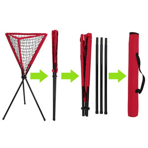 Segawe Baseball Softball Tripod Ball Caddy Portable Batting Practice Ball Holder