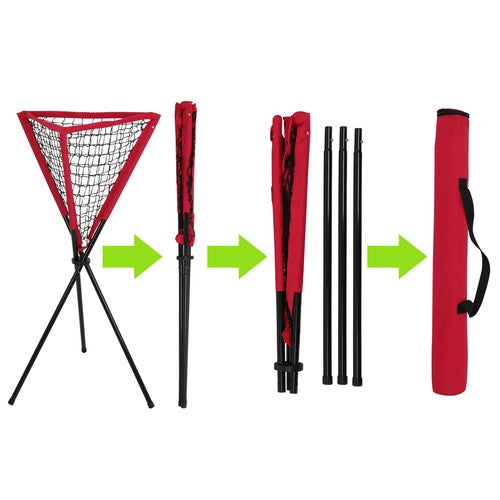 Segawe Baseball Softball Tripod Ball Caddy Portable Batting Practice Ball Holder