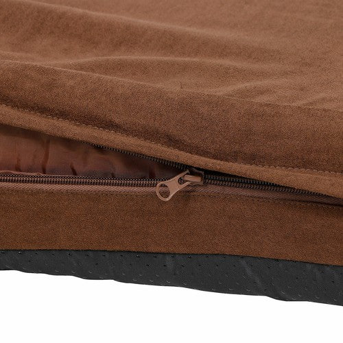 Segawe Memory Foam Dog Bed Waterproof Case Washable Durable Denim Cover Blue