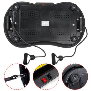 Segawe Whole Body Vibration Platform Black Slim Exercise Plate Fit Machine W/Bluetooth