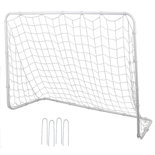 Segawe 6x4 FT Portable Youth Size Strong Steel Frame Soccer Goal Football Net Outdoor