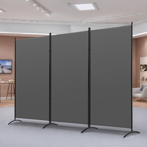 Segawe Partition Room Dividers 3 Panel Folding Privacy Screen 6Ft Portable Wall Divider