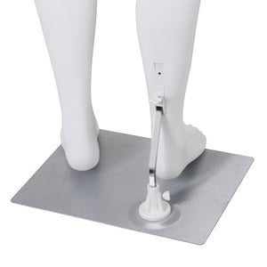 Segawe Male Mannequin Dress Form 73" Adjustable Stand w/Base White Mannequin Full Body