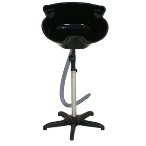 Segawe Height Adjustable Portable Salon Hair Shampoo Basin Treatment Bowl Black