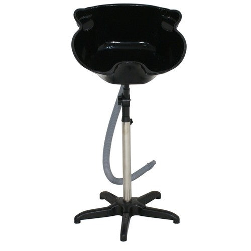 Segawe Height Adjustable Portable Salon Hair Shampoo Basin Treatment Bowl Black