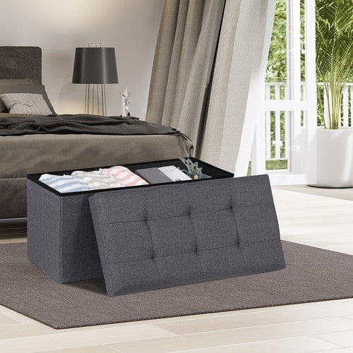 Segawe 30-In Storage Bench for Bedroom Entryway End of Bed Folding Foot Rest Ottoman