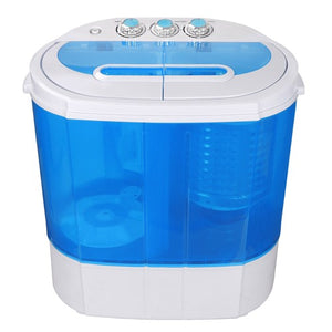 Segawe Portable Washing Machine Compact lightweight 10lbs Washer w/ Spin Cycle Dryer