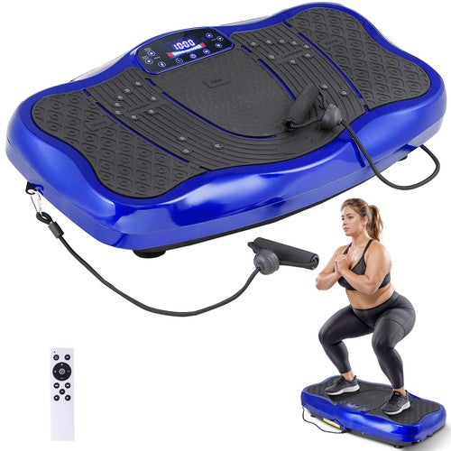 Segawe Waver Vibration Plate Exercise Machine Whole Body Fitness Vibrate Platform Blue