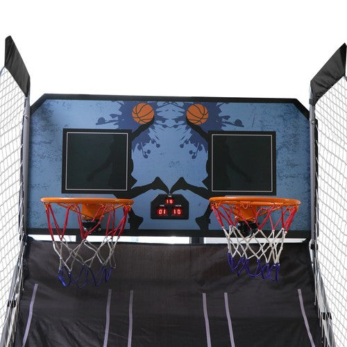Segawe Foldable Indoor Basketball Arcade Game Double Shot 2 Player Electric Scoreboard