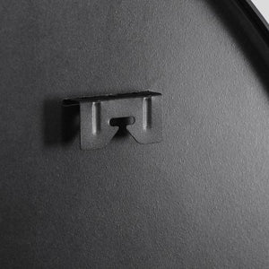 Segawe 36 Inch Round Mirror Black Wall Mounted Bathroom Mirror W/Metal Frame Decoration