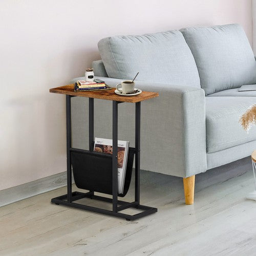 Segawe Small Side Table for Small Spaces Narrow End Table Bedside Table Living Room