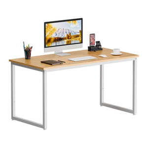 Segawe 47" Modern Laptop Computer Desk Study Working Table Home Office Desk Wood