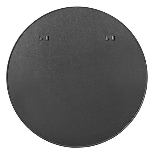 Segawe 36 Inch Round Mirror Black Wall Mounted Bathroom Mirror W/Metal Frame Decoration