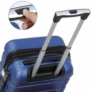 Segawe 21" Spinner Carry-on Luggage Suitcase Wheels Expandable Travel Bag Hardside