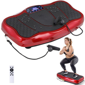 Segawe Vibration Plate Exercise Training Machine Full Body Shake Vibration Platform Red