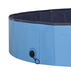 Segawe 63'' x 12'' Foldable Dog Pool Bathtub Collapsible Hard Plastic Pet Swimming Pool