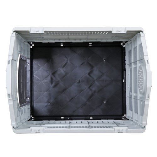 Segawe Plastic Dog House Outdoor Indoor Doghouse Puppy Shelter with Adjustable Skylight