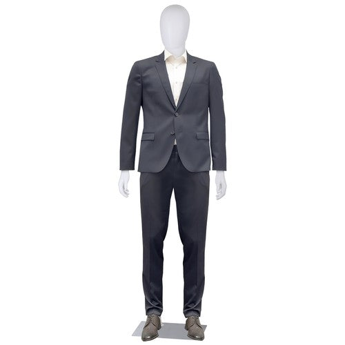 Segawe Male Mannequin Dress Form 73" Adjustable Stand w/Base White Mannequin Full Body