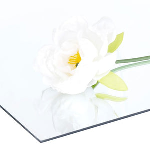Segawe 14"x 4PCS Frameless Wall Mirror Set Tiles Full Length Make Up Mirror for Bedroom