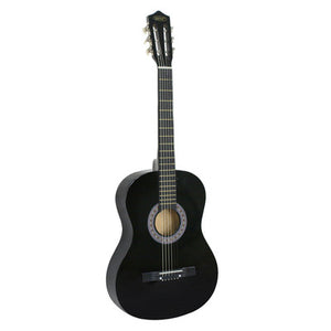 Segawe 38" Full Size Acoustic Guitar Adult Kids Beginners Black Guitar with Guitar Pick