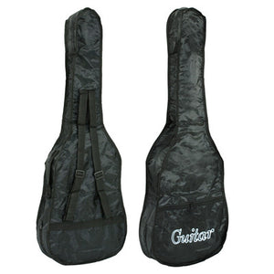 Segawe 38" Full Size Acoustic Guitar Adult Kids Beginners Black Guitar with Guitar Pick