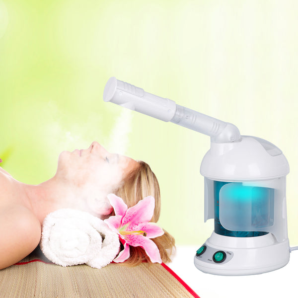 Segawe Hair Steamer PRO 3 in 1 Multifunction Ozone Facial Steamer with Bonnet Hood Attachment, Hair Therapy & Face Steamer for Personal Care Use at Home or Salon