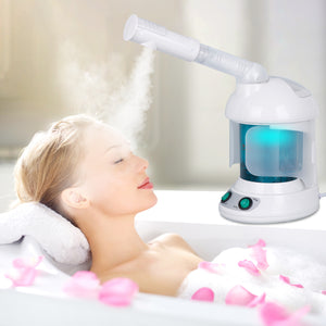Segawe Hair Steamer PRO 3 in 1 Multifunction Ozone Facial Steamer with Bonnet Hood Attachment, Hair Therapy & Face Steamer for Personal Care Use at Home or Salon