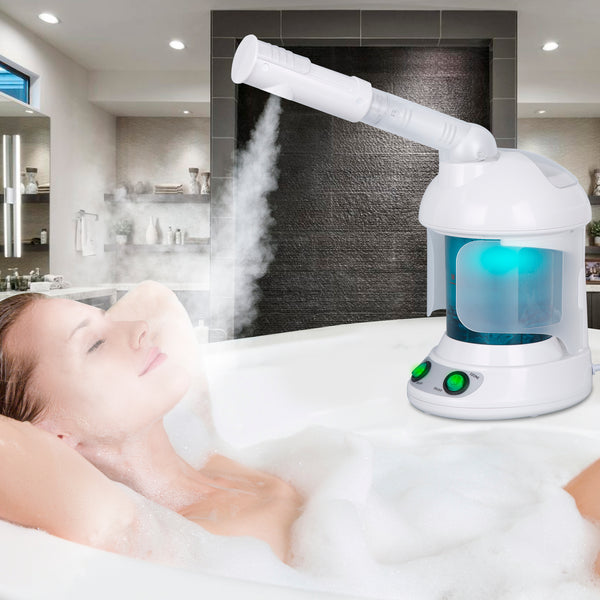 Segawe Hair Steamer PRO 3 in 1 Multifunction Ozone Facial Steamer with Bonnet Hood Attachment, Hair Therapy & Face Steamer for Personal Care Use at Home or Salon