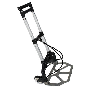 Segawe 176 lbs Folding Aluminium Cart Luggage Trolley Hand Truck with Black Bungee Cord