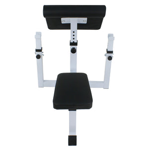 Segawe Commercial Preacher Curl Bench Weight Seated Preacher Isolated Dumbbell Biceps