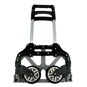 Segawe 176 lbs Folding Aluminium Cart Luggage Trolley Hand Truck with Black Bungee Cord