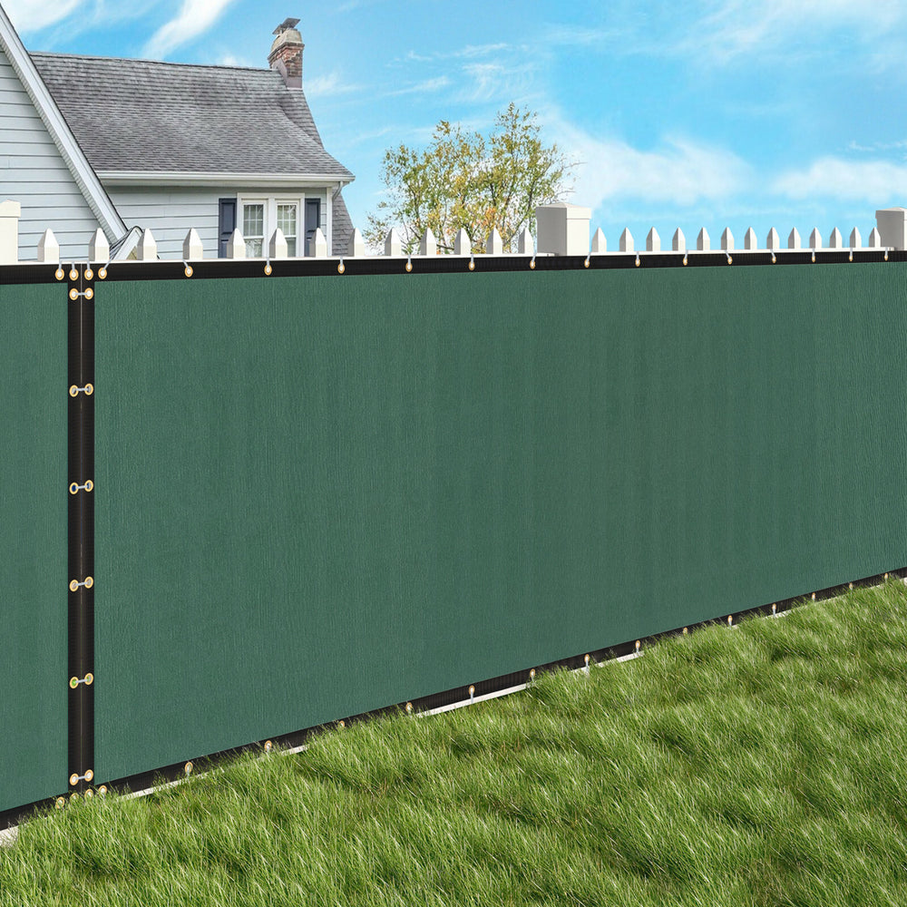 Segawe 6ft x 50 Privacy Fence Screen Garden Yard Windscreen Mesh Shade Cover Green