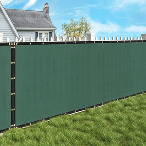 Segawe 6ft x 50 Privacy Fence Screen Garden Yard Windscreen Mesh Shade Cover Green