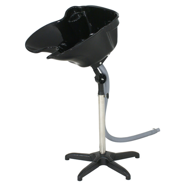 Segawe Height Adjustable Portable Salon Hair Shampoo Basin Treatment Bowl Black