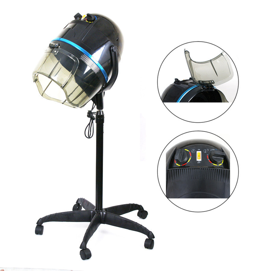Segawe Professional Hair Bonnet Dryer Adjustable 1300W  Stand Up W/Wheels Beauty